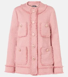 Rachel wool-blend tweed jacket Rachel wool-blend tweed jacket