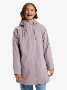 Rain Road Polar Zip - Women Purple Water Resistant Jacket