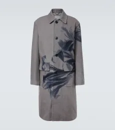 Randale floral cotton trench coat Randale floral cotton trench coat