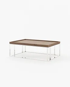 RAW Coffee Table Walnut Veneer Matte RAW Coffee Table Walnut Veneer Matte