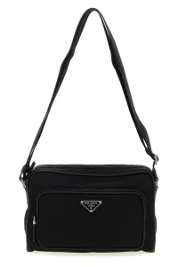 Re-Nylon medium shoulder bag Black Size U Re-Nylon medium shoulder bag Black Size U