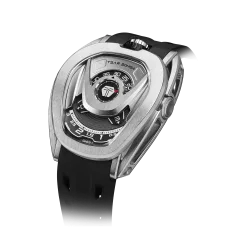 Reactor-Interchangeable Automatic Watch Silver Black Reactor-Interchangeable Automatic Watch Silver Black
