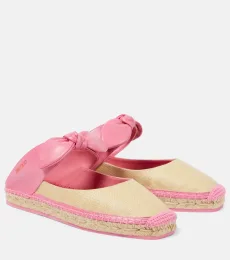 Reka leather-trimmed espadrilles Reka leather-trimmed espadrilles