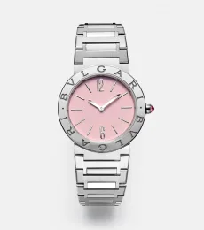 Reloj Bvlgari Bvlgari 33 mm de acero inoxidable con rubelita