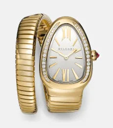 Relojs Serpenti Tubogas de oro de 18 ct con diamantes
