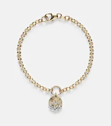 Resilience 18kt gold chain bracelet with diamonds Resilience 18kt gold chain bracelet with diamonds