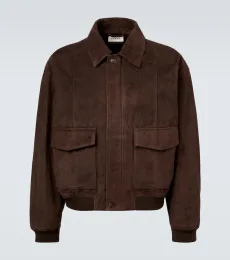 Retro suede blouson jacket Retro suede blouson jacket