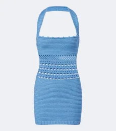Retrofête Robe Ronni en crochet de coton mélangé Retrofête Robe Ronni en crochet de coton mélangé