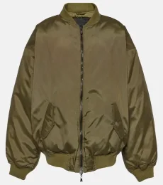 Reversible down bomber jacket Reversible down bomber jacket
