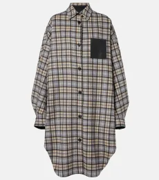 Reversible wool and cashmere coat Reversible wool and cashmere coat