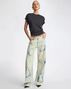 Revival Tie-Dye Lowriders Low Waist Wide Leg Denim Denim Jeans - Lowriders Tie Dye Dreams Size 26 One Teaspoon Revival Tie-Dye Lowriders Low Waist Wide Leg Denim Denim Jeans - Lowriders Tie Dye Dreams Size 26 One Teaspoon