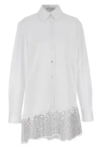 Rhinestone shirt dress White Size UK Rhinestone shirt dress White Size UK