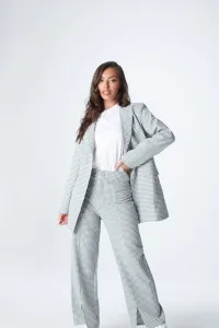 Rhone Check Blazer White /