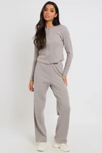 Ribbed Wide Leg Trouser 12 Ribbed Wide Leg Trouser 12