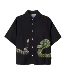 Richie printed bowling shirt Richie printed bowling shirt