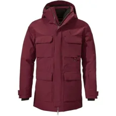 Ridgeland Men's Down Parka M, Dark Burgundy Ridgeland Men's Down Parka M, Dark Burgundy