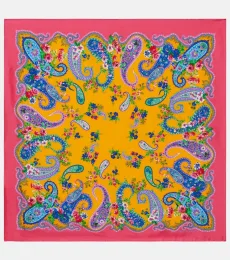 Rigoletto paisley silk scarf Rigoletto paisley silk scarf