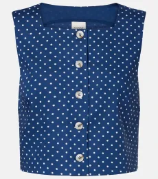 Rio polka-dot cropped top Rio polka-dot cropped top