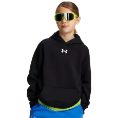 Rival Fleece Boys Hoodie Black / White YXS ( in) Rival Fleece Boys Hoodie Black / White YXS ( in)