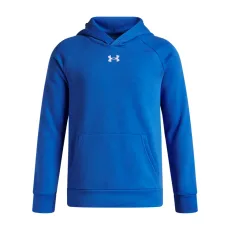 Rival Fleece Boys Hoodie Blue Atlantis / White YXS ( in)