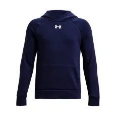 Rival Fleece Boys Hoodie Midnight Navy / White YMD (54 - 59 in) - Blue Rival Fleece Boys Hoodie Midnight Navy / White YMD (54 - 59 in) - Blue