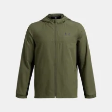 Rival Woven Boys Jacket Marine OD Green / Black / Black Rival Woven Boys Jacket Marine OD Green / Black / Black