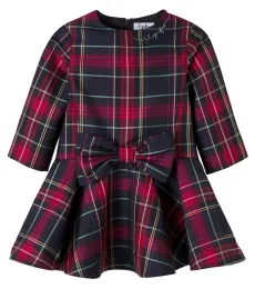 Robe à motif tartan