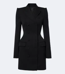 Robe blazer en laine Robe blazer en laine