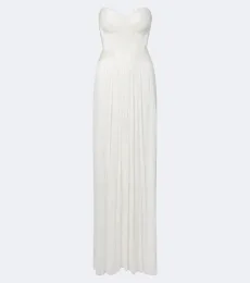 Robe bustier de mariée Kamina en soie Robe bustier de mariée Kamina en soie