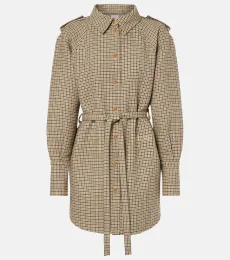 Robe chemise à carreaux Robe chemise à carreaux