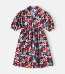 Robe chemise à imprimé floral Robe chemise à imprimé floral