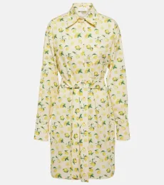 Robe chemise Boero imprimée en coton Robe chemise Boero imprimée en coton