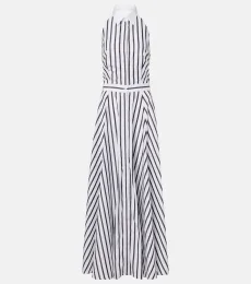 Robe chemise Eldred en coton à rayures Robe chemise Eldred en coton à rayures