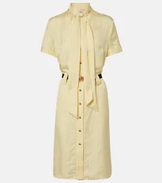 Robe chemise Greca en satin Robe chemise Greca en satin