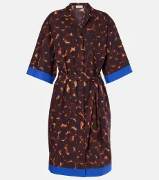 Robe chemise imprimée en coton Robe chemise imprimée en coton
