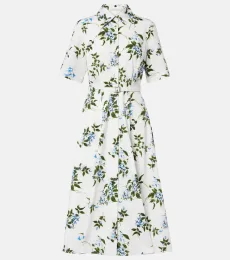 Robe chemise Rubie en coton à fleurs Robe chemise Rubie en coton à fleurs