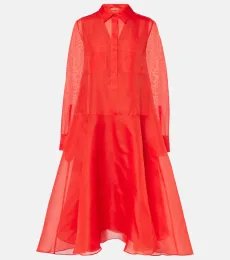 Robe chemise Sissy en soie Robe chemise Sissy en soie