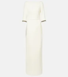Robe de mariée Amaris en crêpe à ornements Robe de mariée Amaris en crêpe à ornements