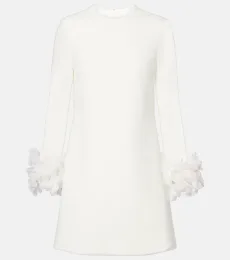 Robe de mariée en crêpe