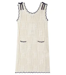 Robe Elina en crochet de coton Robe Elina en crochet de coton