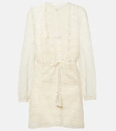 Robe en dentelle de coton Robe en dentelle de coton