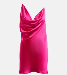 Robe en satin