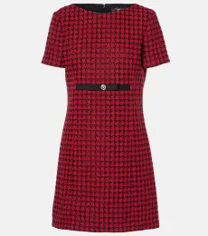 Robe en tweed à carreaux Robe en tweed à carreaux
