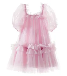Robe Fraisier en tulle à ornements Robe Fraisier en tulle à ornements