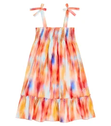 Robe Gloss tie dye en coton