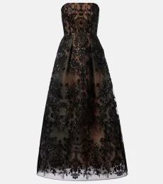 Robe longue brodée à sequins Robe longue brodée à sequins