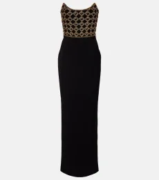 Robe longue bustier Vesper à ornements Robe longue bustier Vesper à ornements