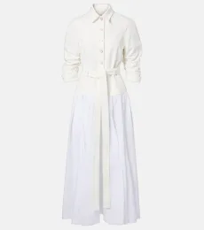 Robe longue Delyth en coton et lin Robe longue Delyth en coton et lin