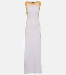 Robe longue en coton Robe longue en coton