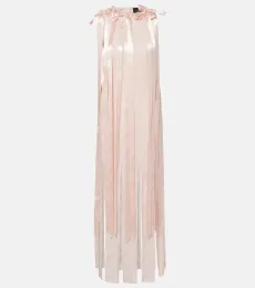 Robe longue en jacquard Robe longue en jacquard